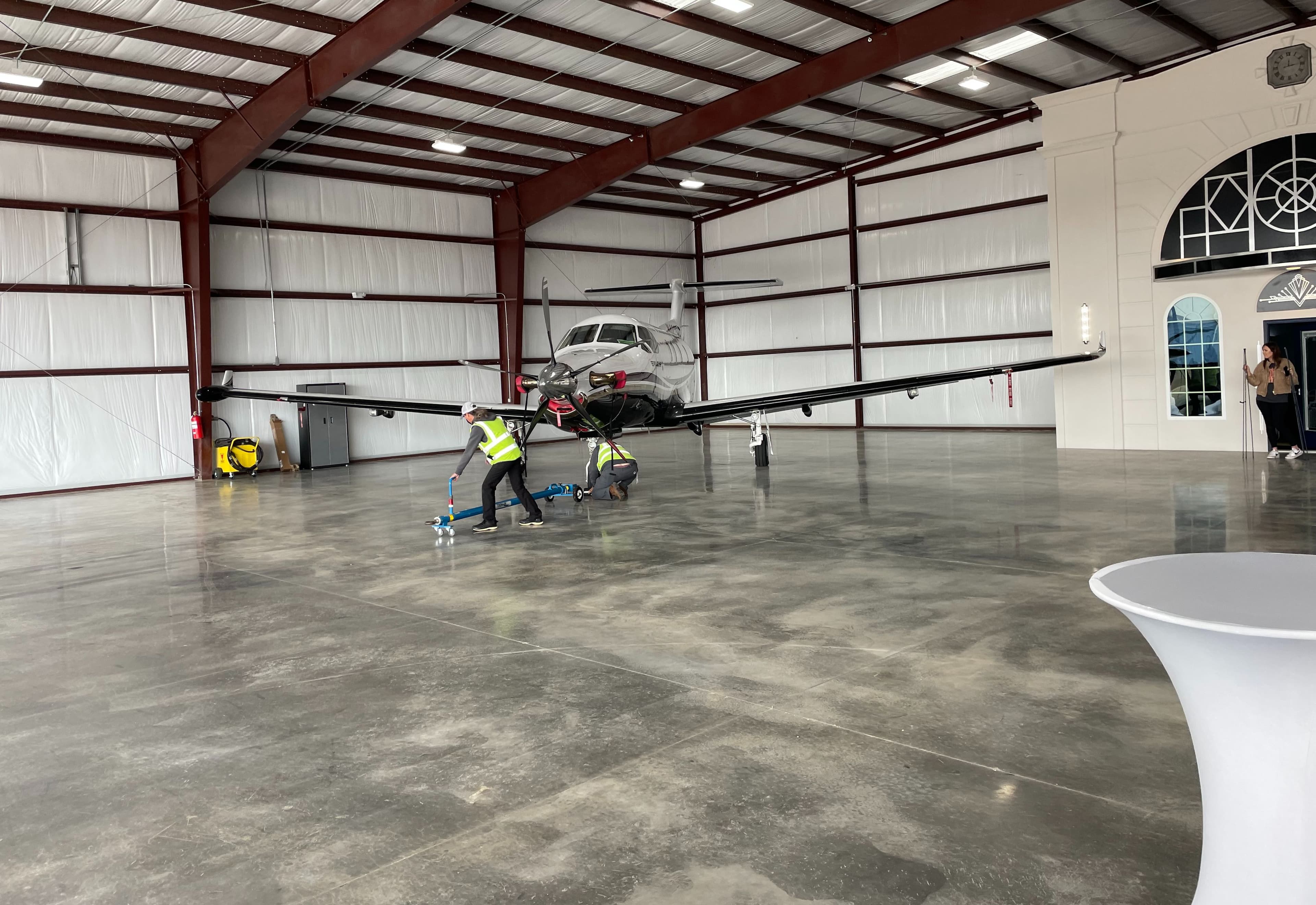 New Hangar with 17' Hi Door 6