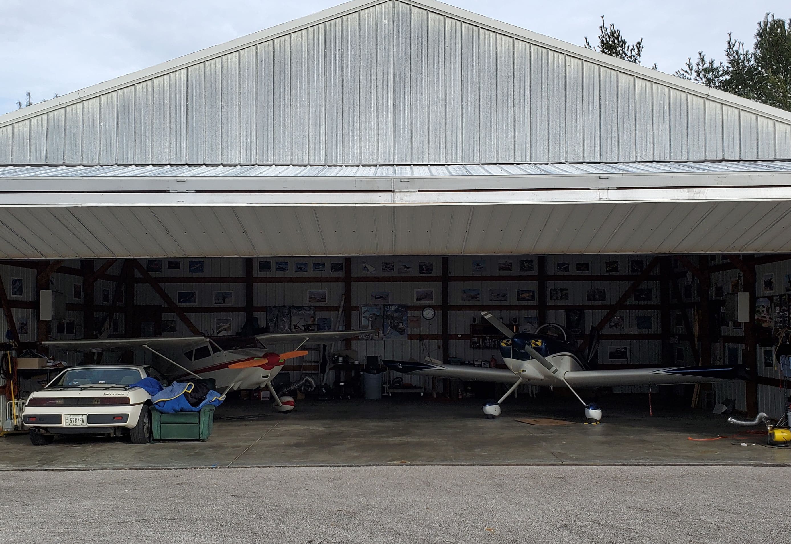 Shared Hangar for Rent $180/month 3