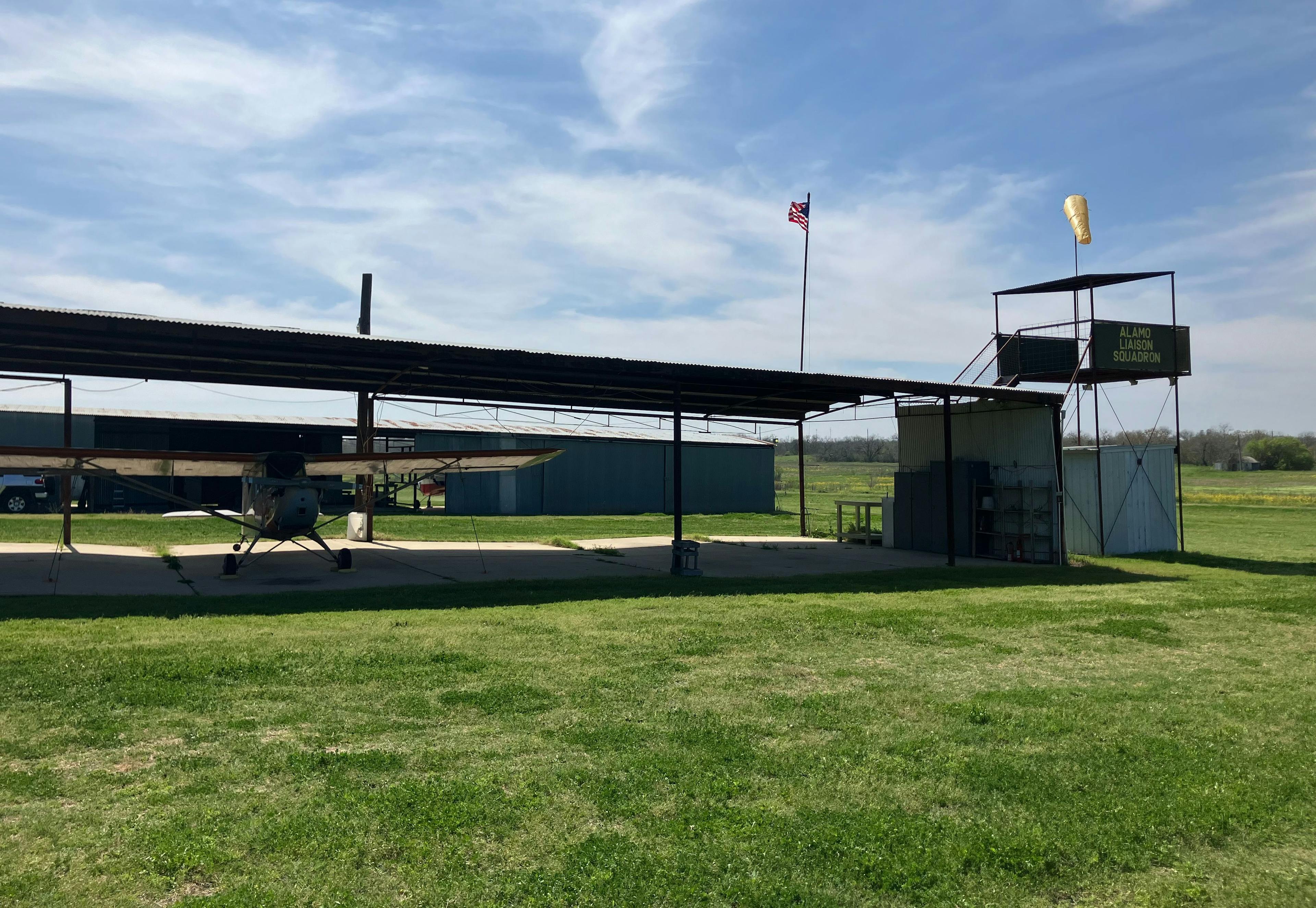 Shade Hangars 2800 ft Turf Runway 6