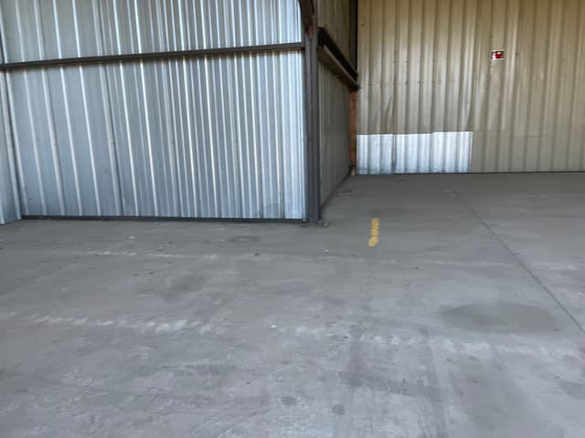 Hangar for Long Term Storage Only - No In and Out  3