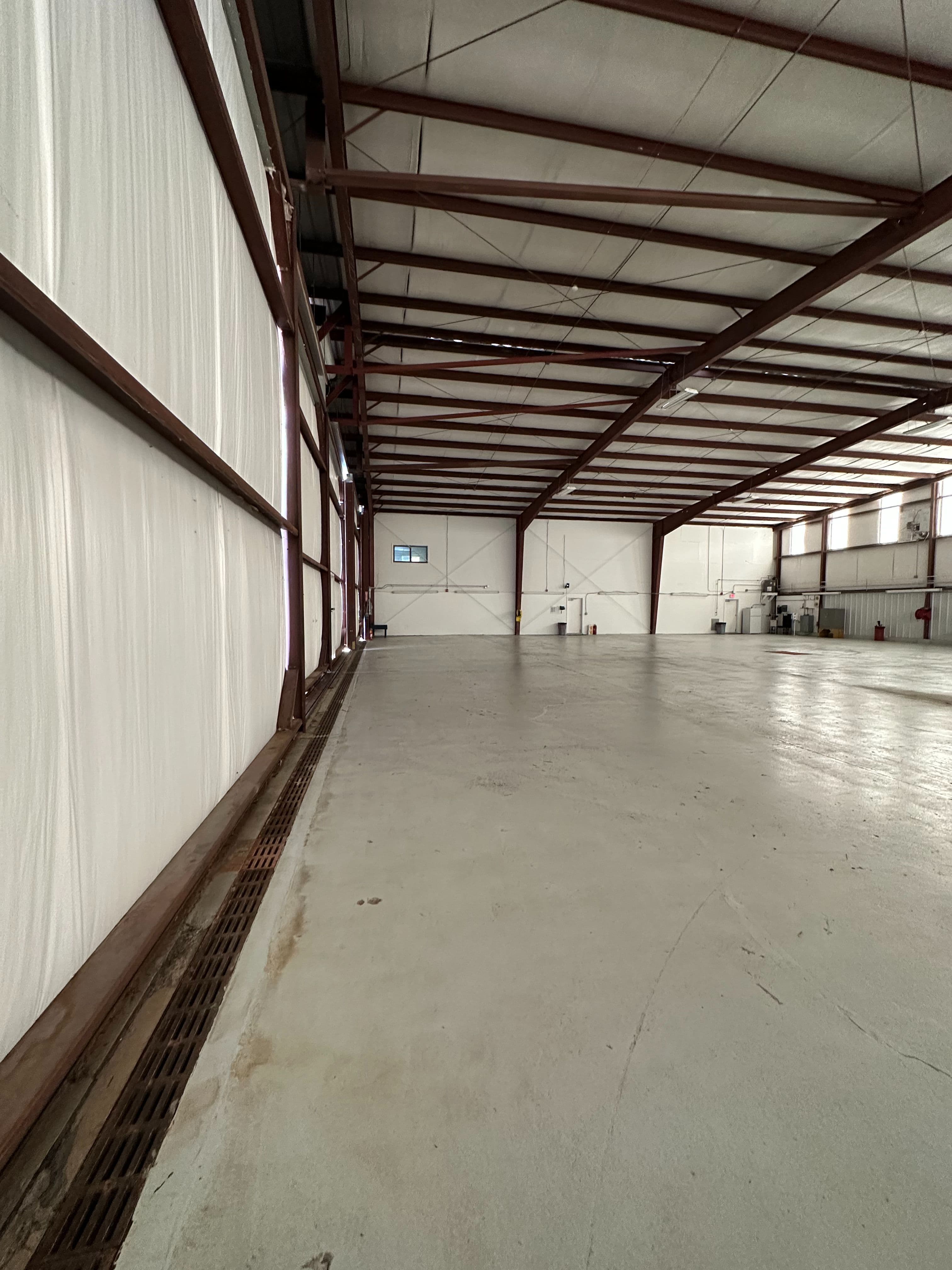 100 x 80 Hangar and 3000 sq ft of office space  3