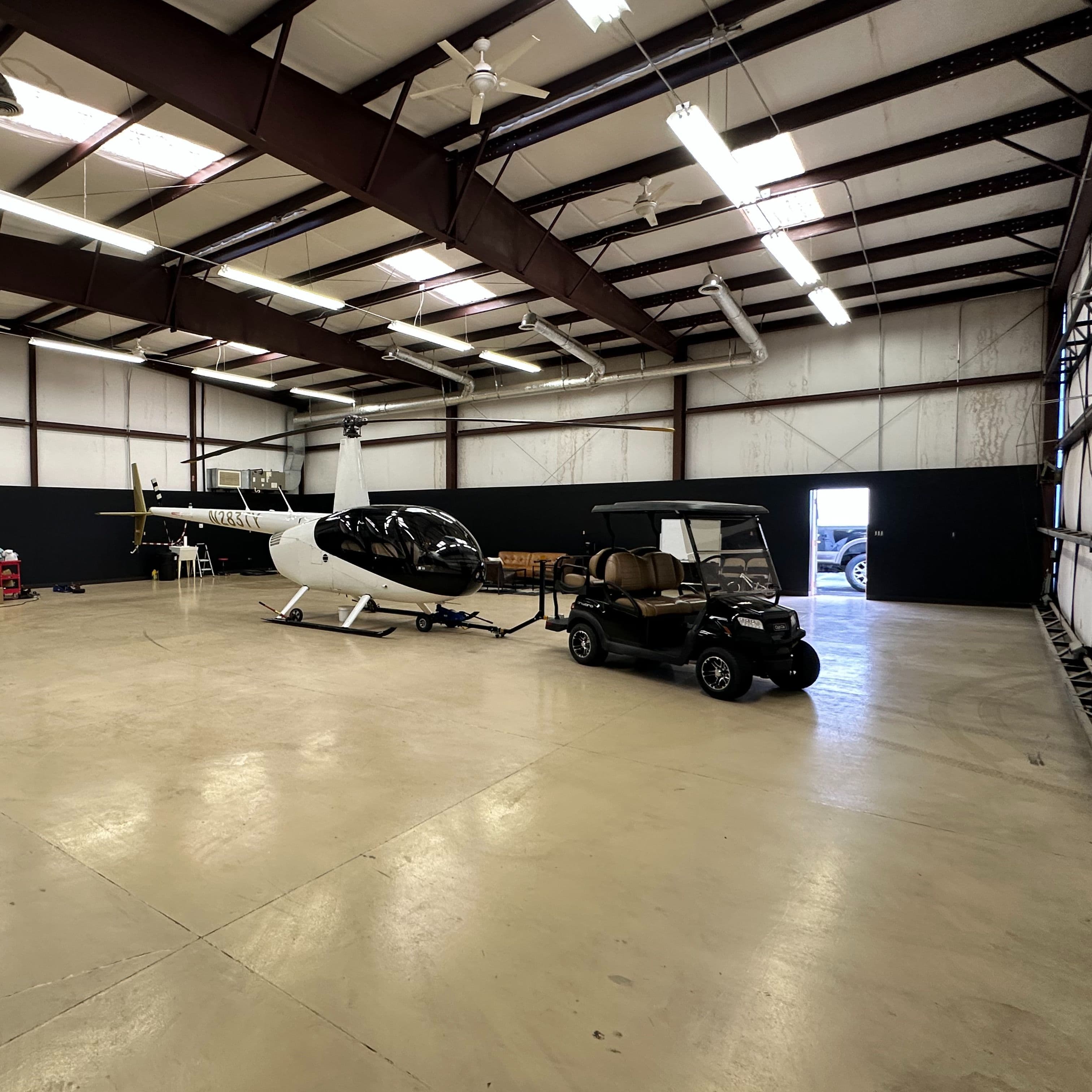 Short-term or long-term hangar space for rent at Ryan Airfield 5