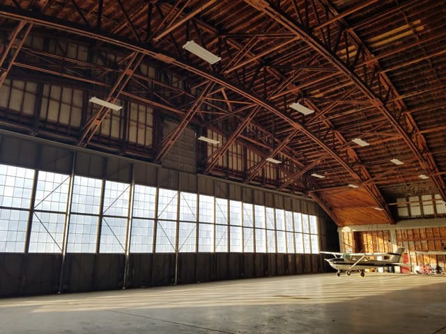 Historic Hangar for lease 4