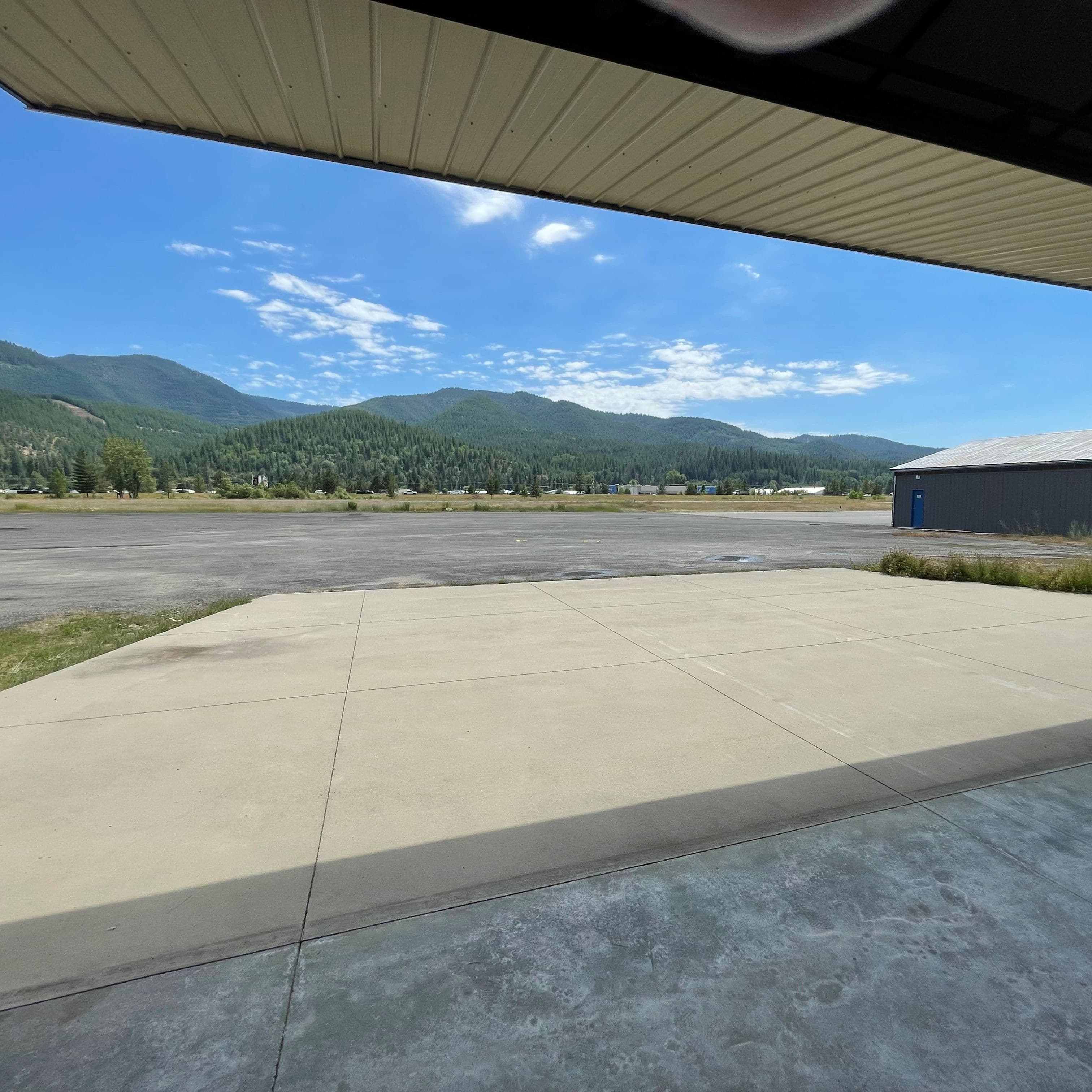 Insulated Hangar For Sale - Shoshone County Airport 1