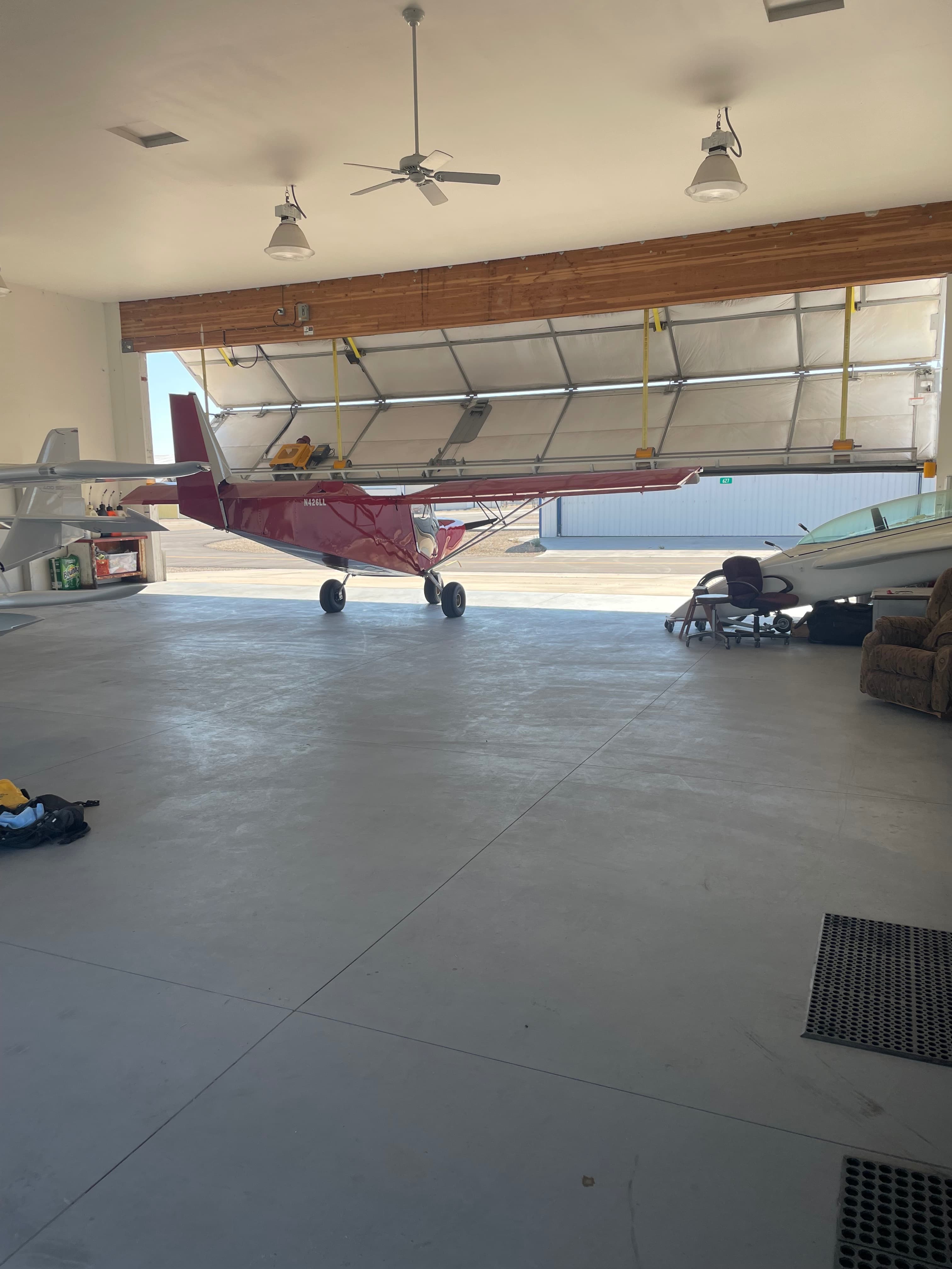 Hangar space for rent 1