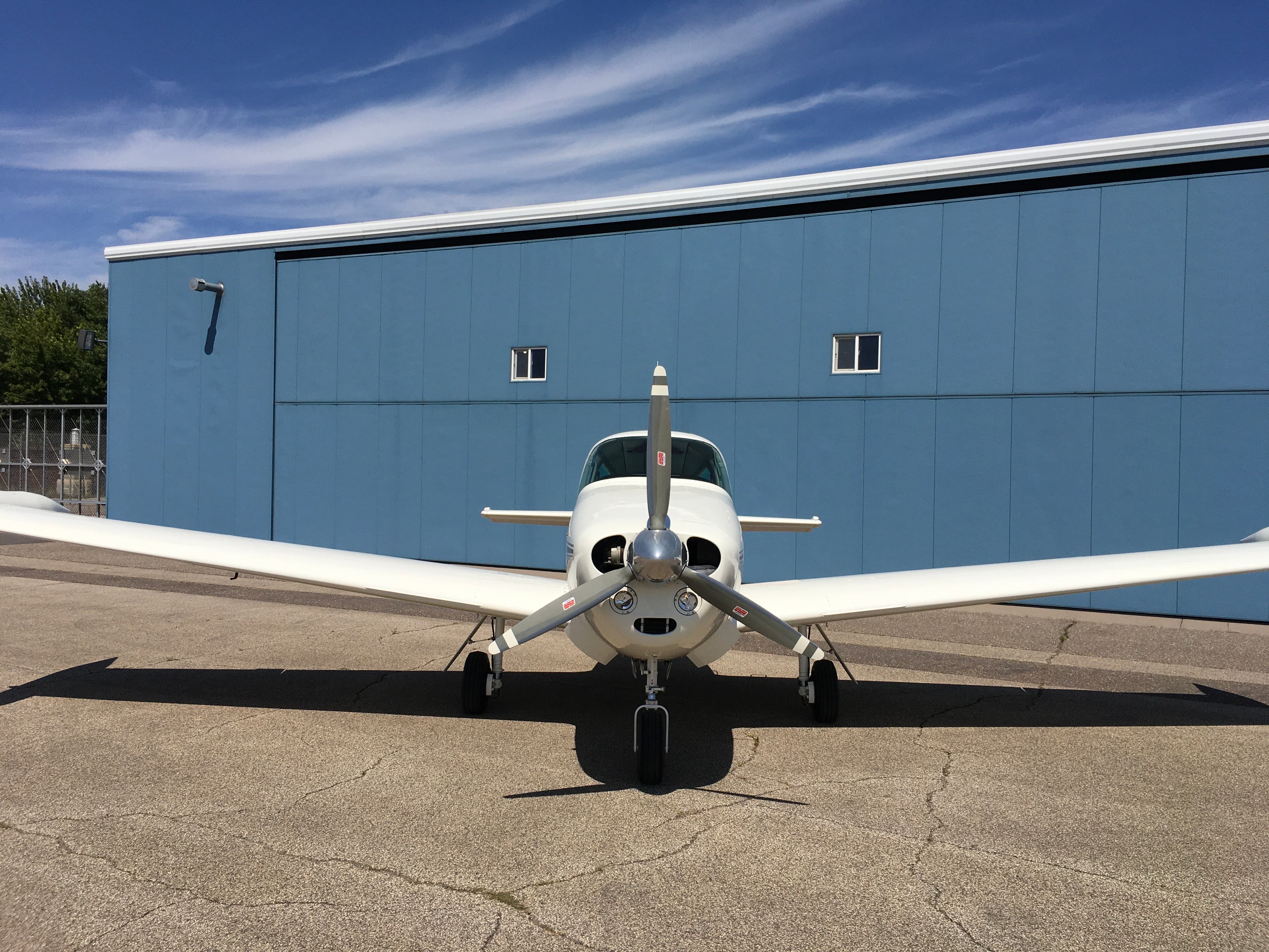 Modern steel hangar 6