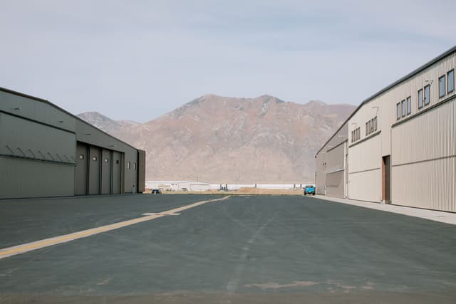 70x80 Hangar at Spanish Fork Airport 1